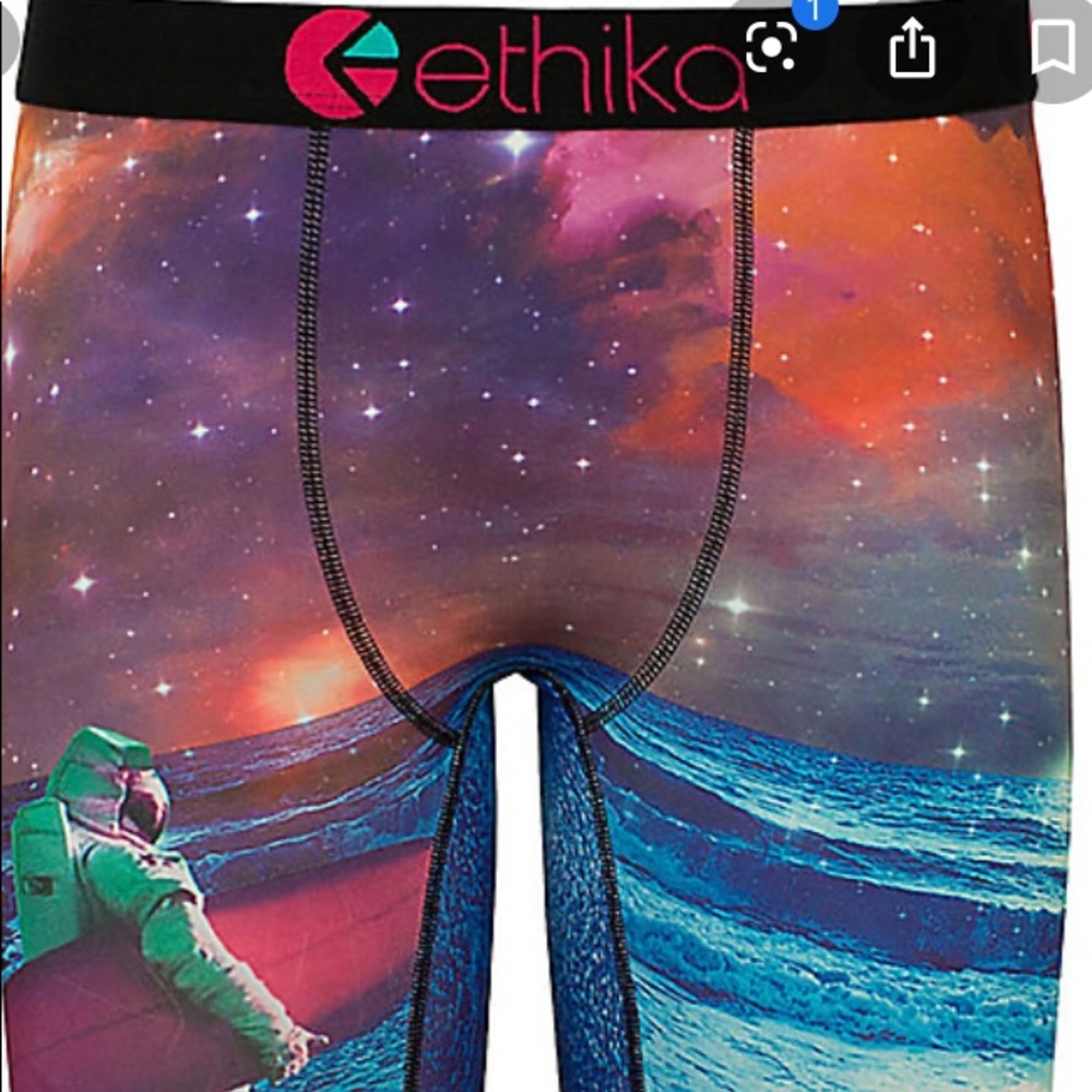 NEW! Ethika Surfer Astronaut size Large
